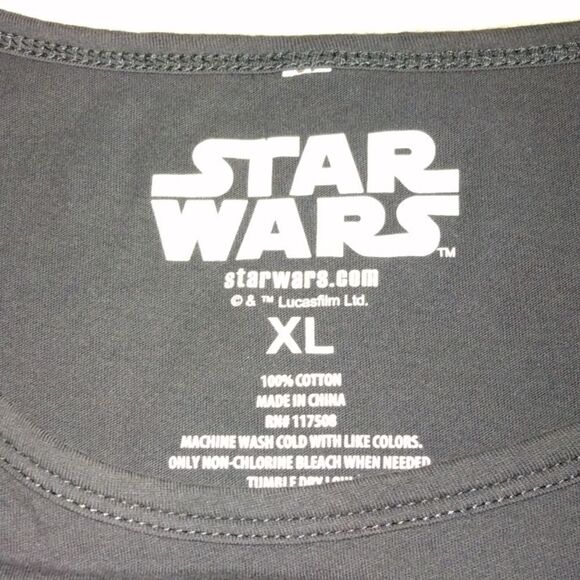 Star Wars Disney Tee Shirt XL - Picture 3 of 3